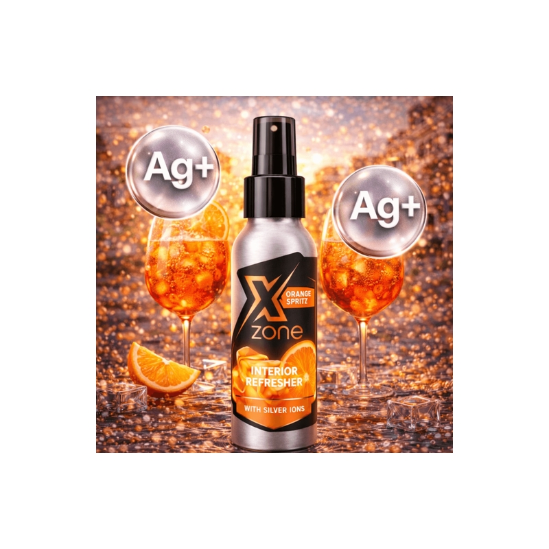 Osvěžovač s ionty stříbra Xzone® Freshener with Silver Ions Orange Spritz 100 ml