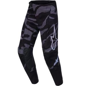 Motokrosové kalhoty Alpinestars Techstar limitovaná edice Beast Coast šedo-černo-oranžové