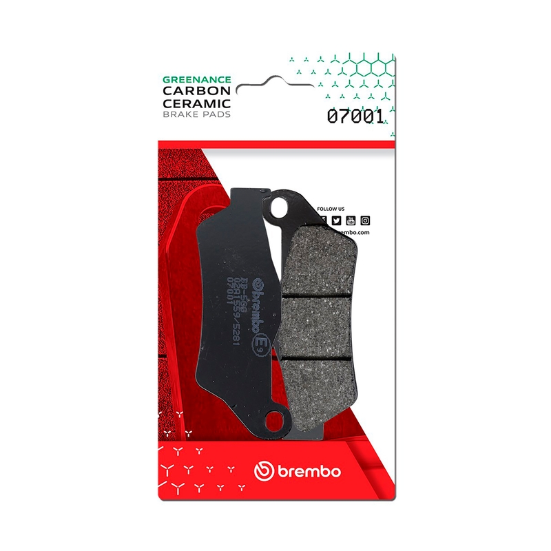 Brzdové destičky BREMBO Brzdové destičky pro skútry CC