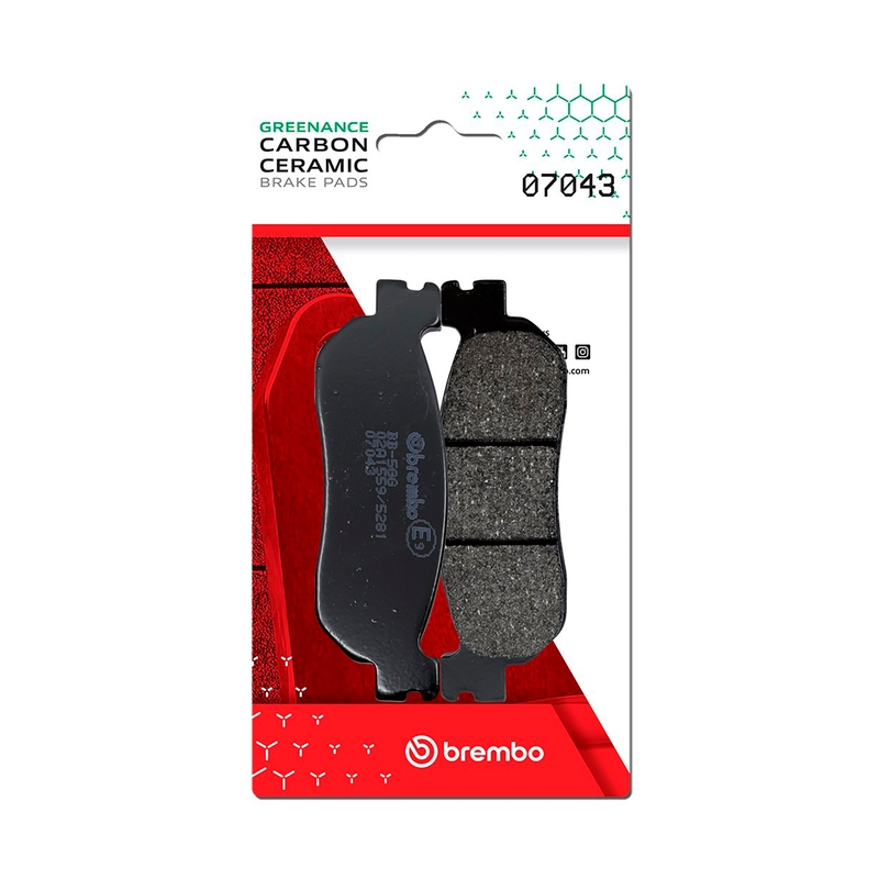 Brzdové destičky BREMBO Brzdové destičky pro skútry CC