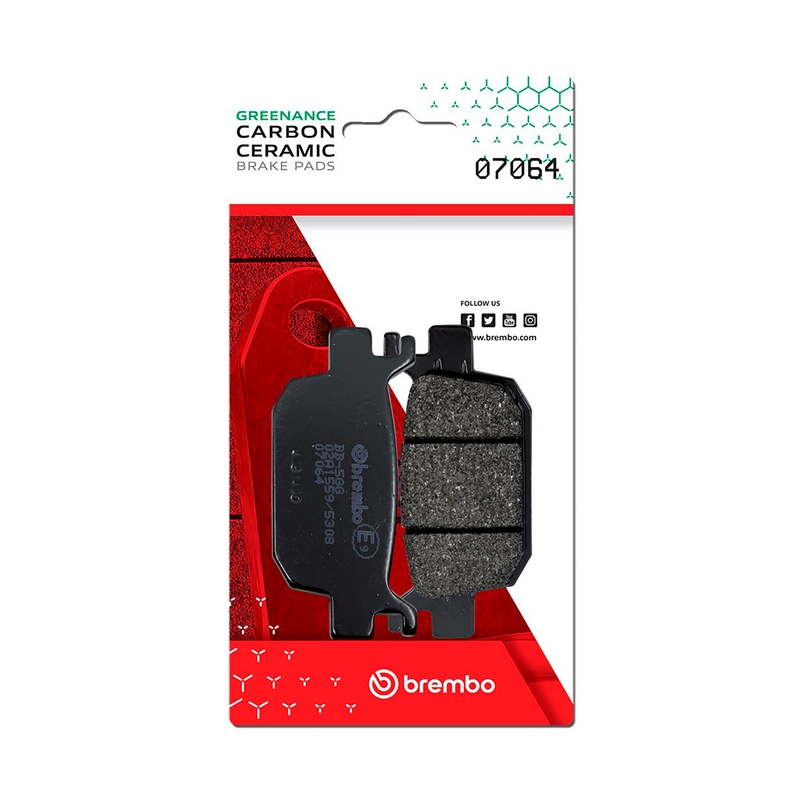 Brzdové destičky BREMBO Brzdové destičky pro skútry CC