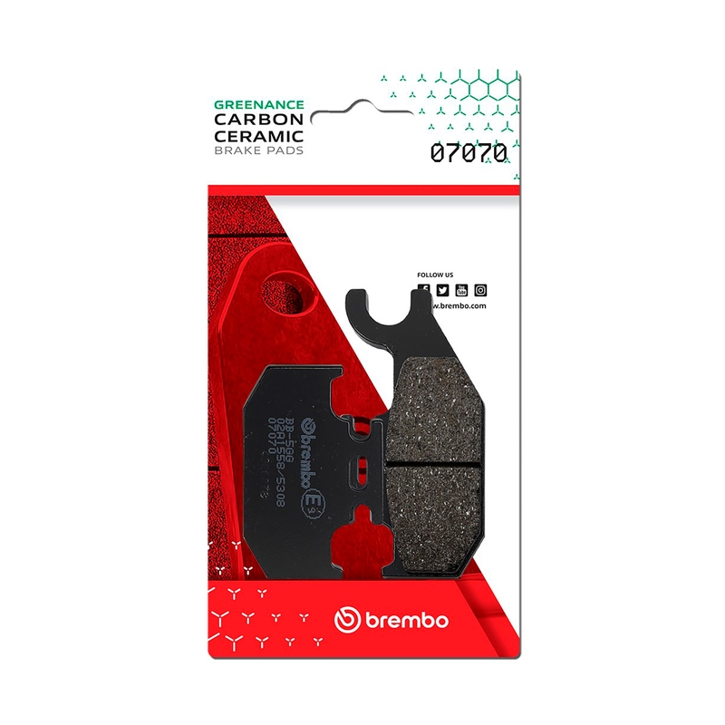 Brzdové destičky BREMBO Brzdové destičky pro skútry CC