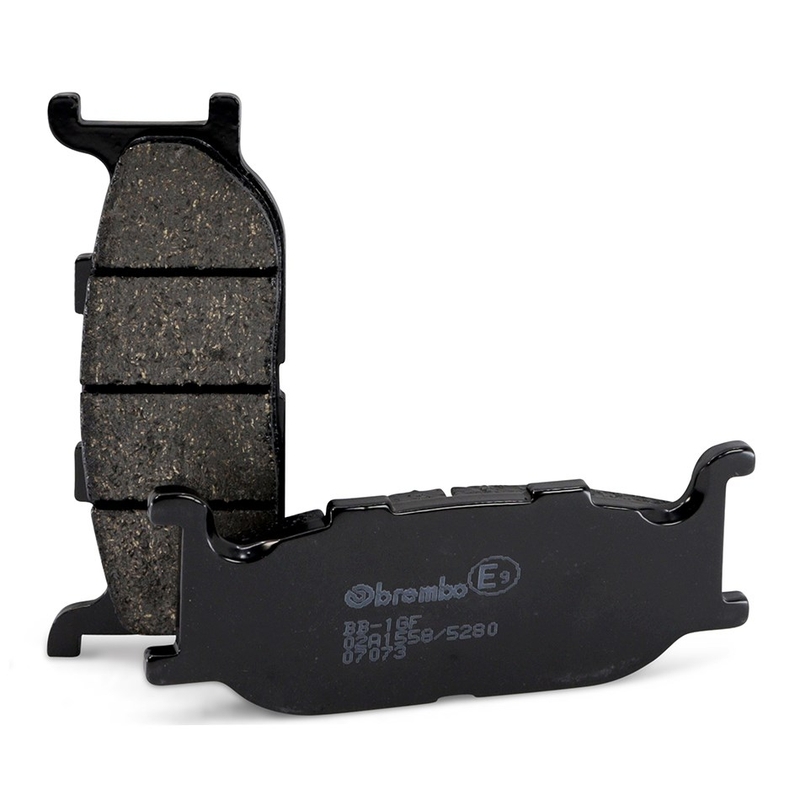 Brzdové destičky BREMBO Brzdové destičky pro skútry CC pro YAMAHA XP 500 T-MAX 2001-2003, YAMAHA YP 400 Majesty 2004