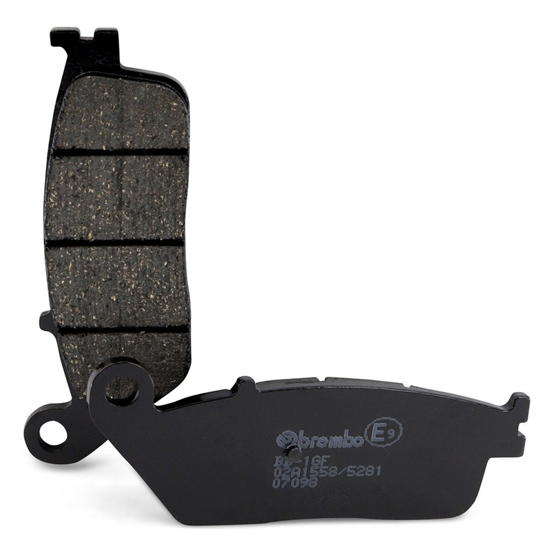 Brzdové destičky BREMBO Brzdové destičky pro skútry CC pro KYMCO Xciting 500 2004-2015, KYMCO Xciting 400 / S / VS 2012-2014