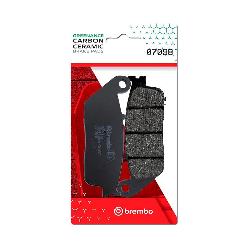 Brzdové destičky BREMBO Brzdové destičky pro skútry CC pro KYMCO Xciting 500 2004-2015, KYMCO Xciting 400 / S / VS 2012-2014