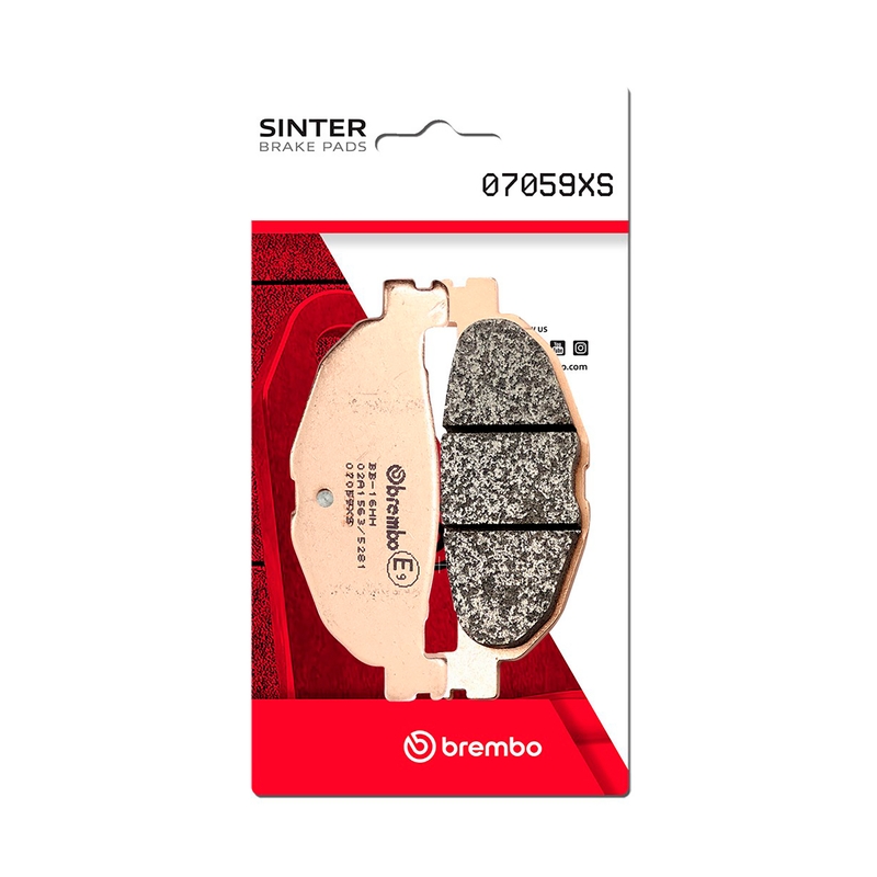 Brzdové destičky BREMBO pro YAMAHA XP 500 T-MAX 2004-2011, YAMAHA YP 400 Majesty 2004-2013