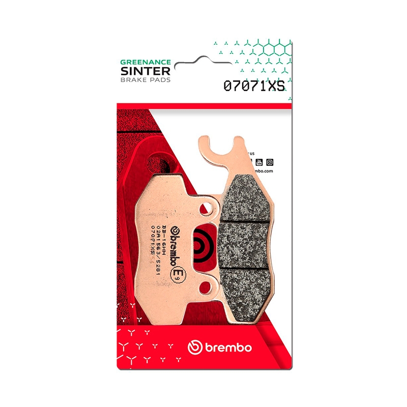 Brzdové destičky BREMBO