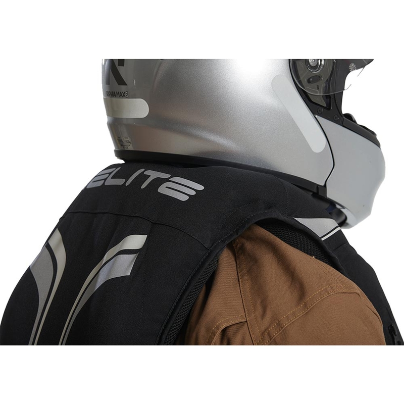 Airbagová vesta Helite Double Turtle Hivis zeleno-žlutá