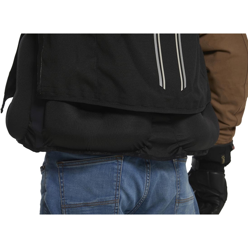 Airbagová vesta Helite Double Turtle Hivis zeleno-žlutá