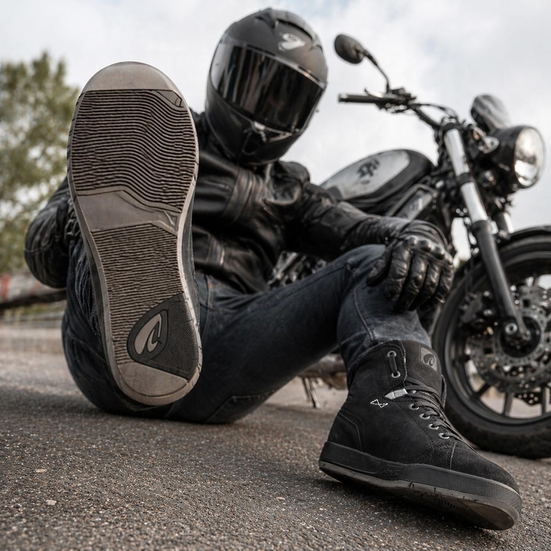 Boty na motorku Forma Swift X Fit Dry černo-černé