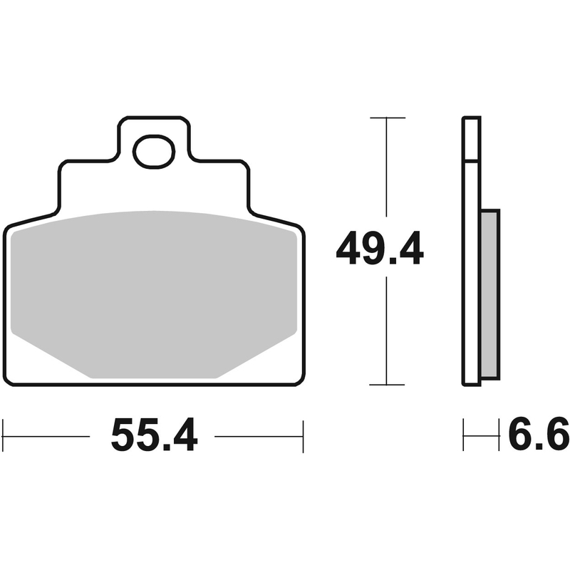 Brzdové destičky BREMBO