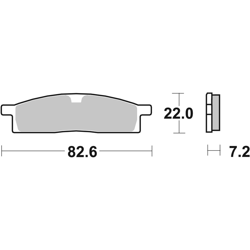 Brzdové destičky BREMBO
