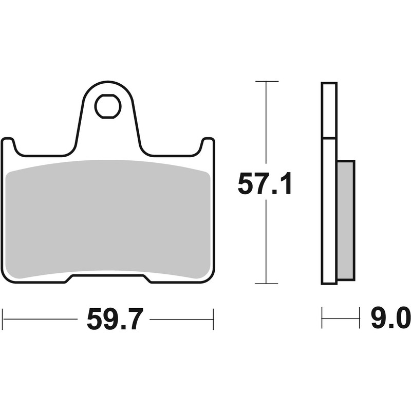 Brzdové destičky BREMBO