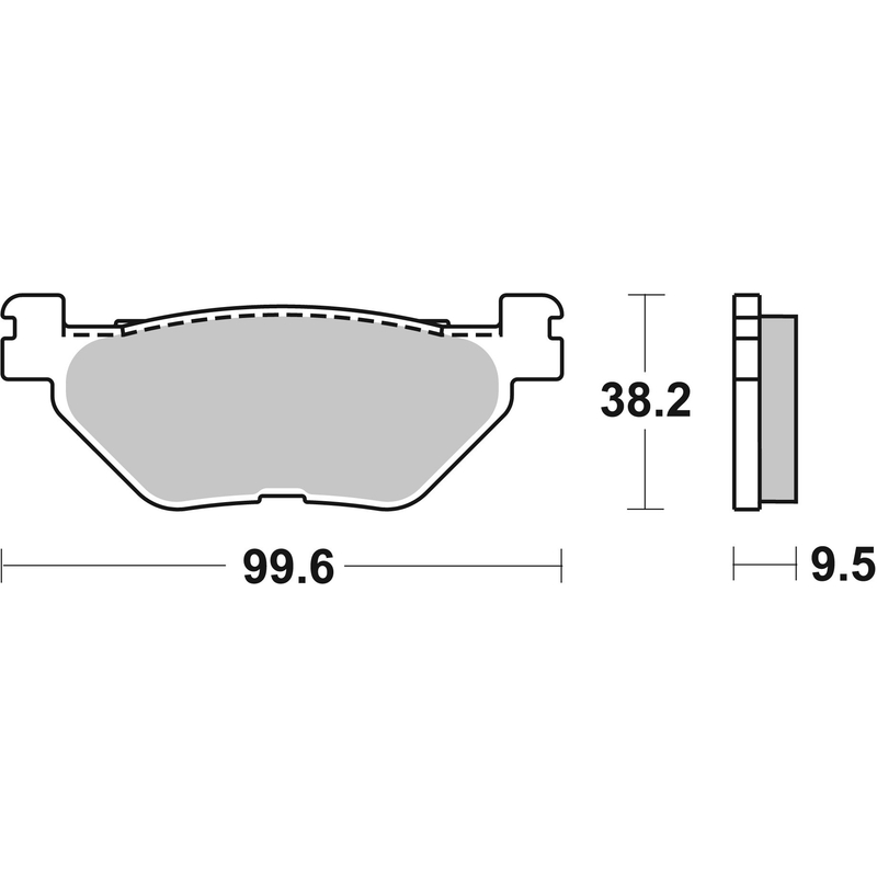 Brzdové destičky BREMBO