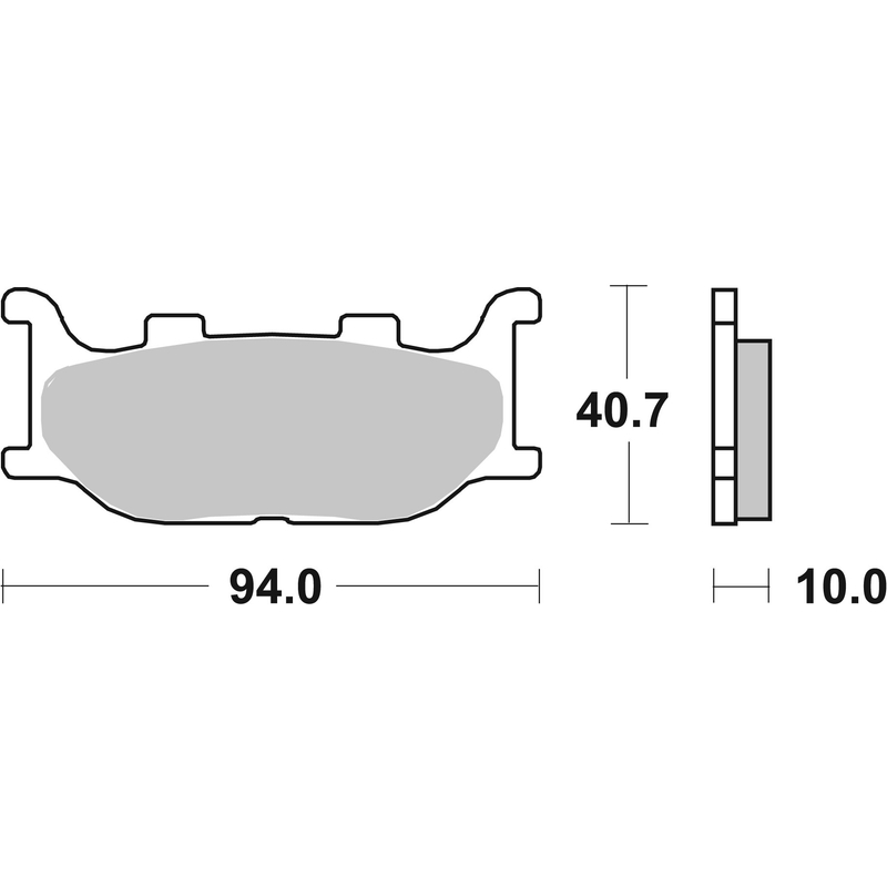 Brzdové destičky BREMBO