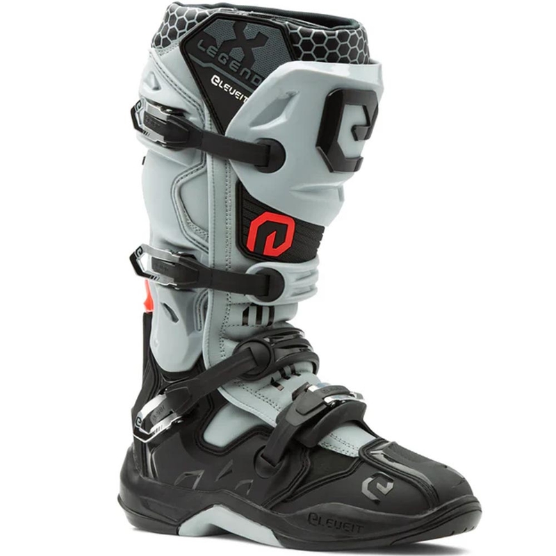 Motokrosové boty Eleveit X-Legend EVO černo-šedé