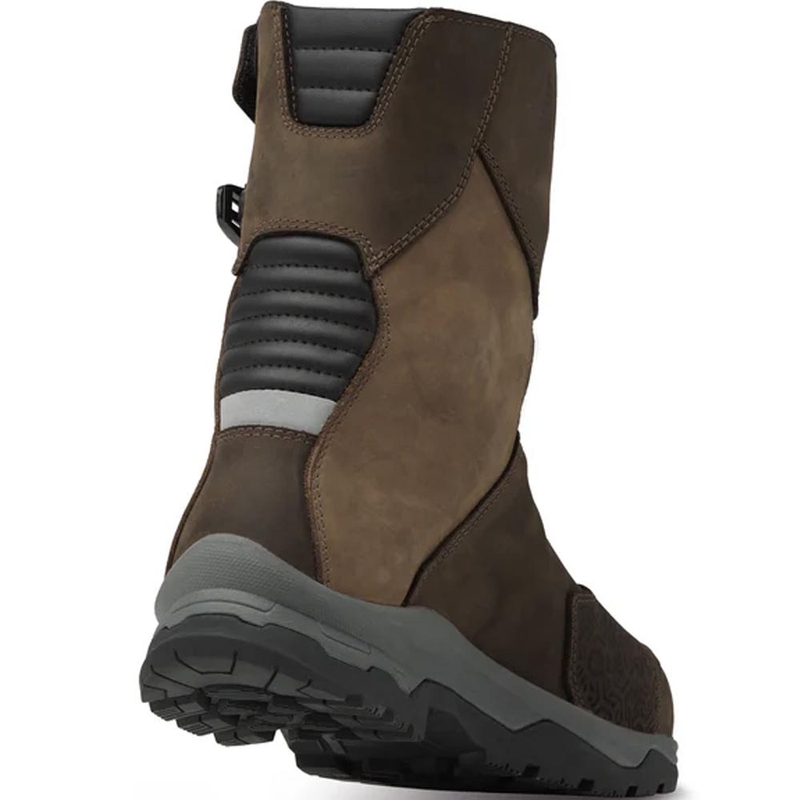 Boty na motorku Eleveit X Land ADV Low E-Dry hnědé