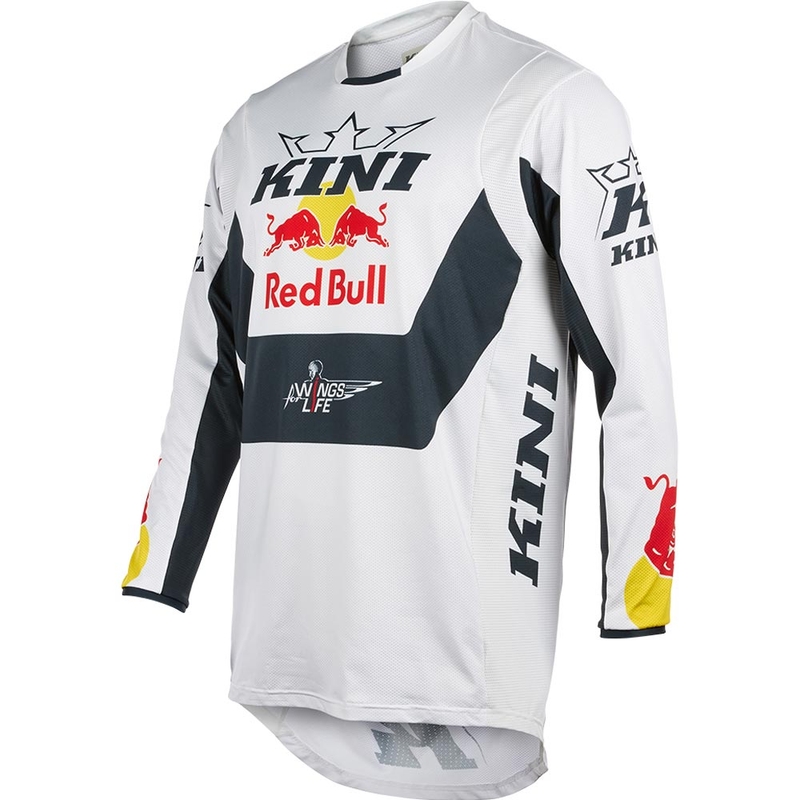 Motokrosový dres KINI Red Bull MXC 1.0 bílý