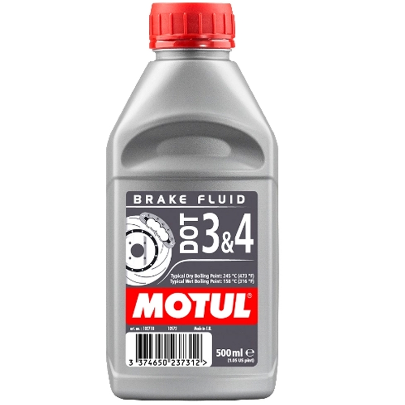 Brzdová kapalina Motul Dot 3 and 4 0,5 l
