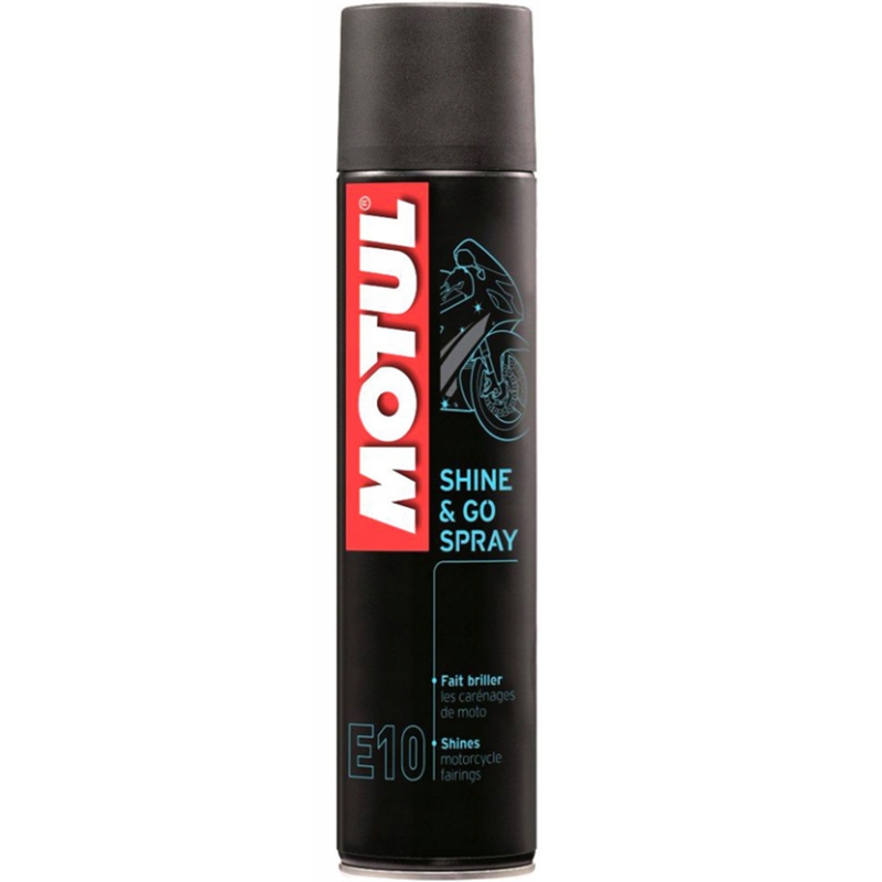 Sprej k ošetření plastů Motul E10 Shine & Go 400 ml