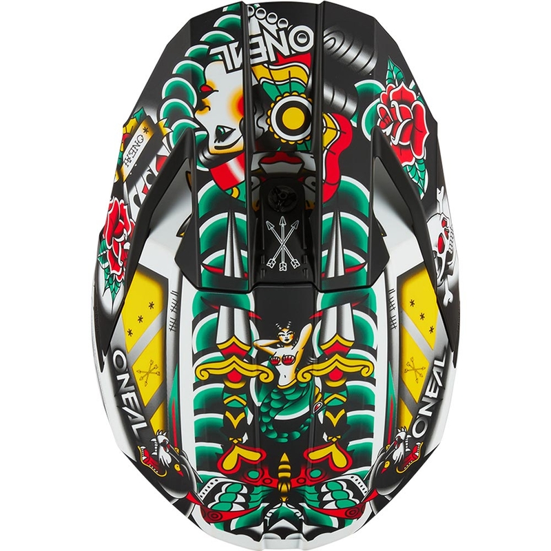 Dětská motokrosová helma O´Neal 3SRS Inked vícebarevná