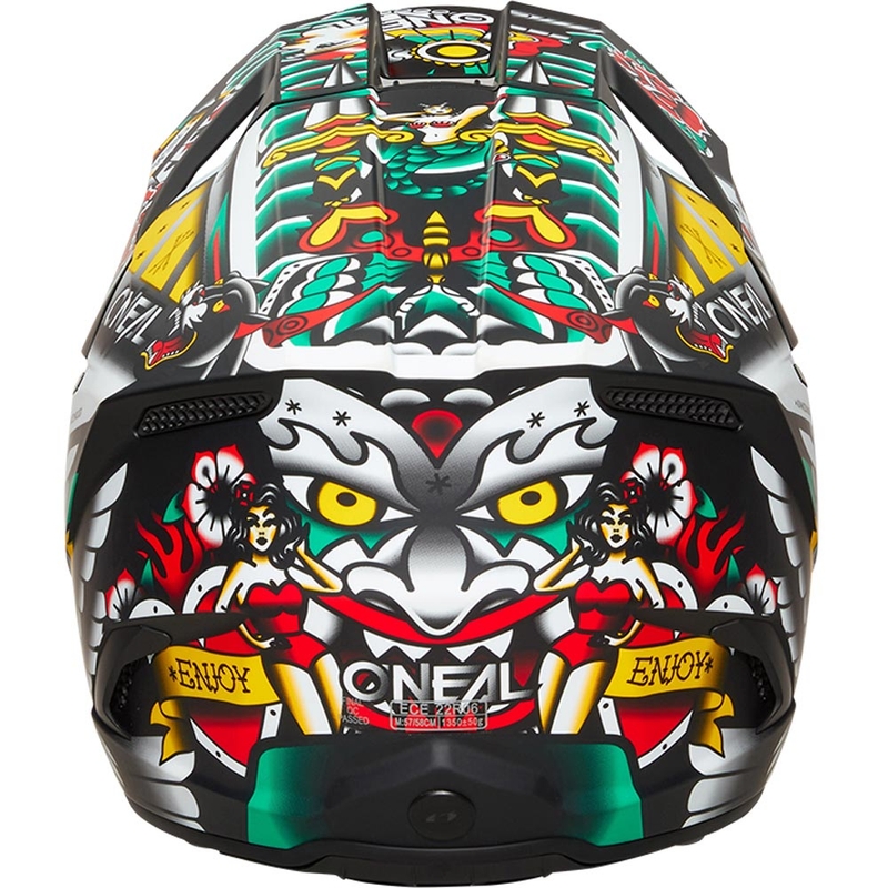 Dětská motokrosová helma O´Neal 3SRS Inked vícebarevná