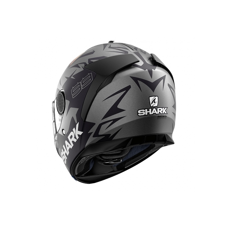 Integrální přilba SHARK SPARTAN 1.2 Lorenzo Austria GP Mat černo-šedá výprodej