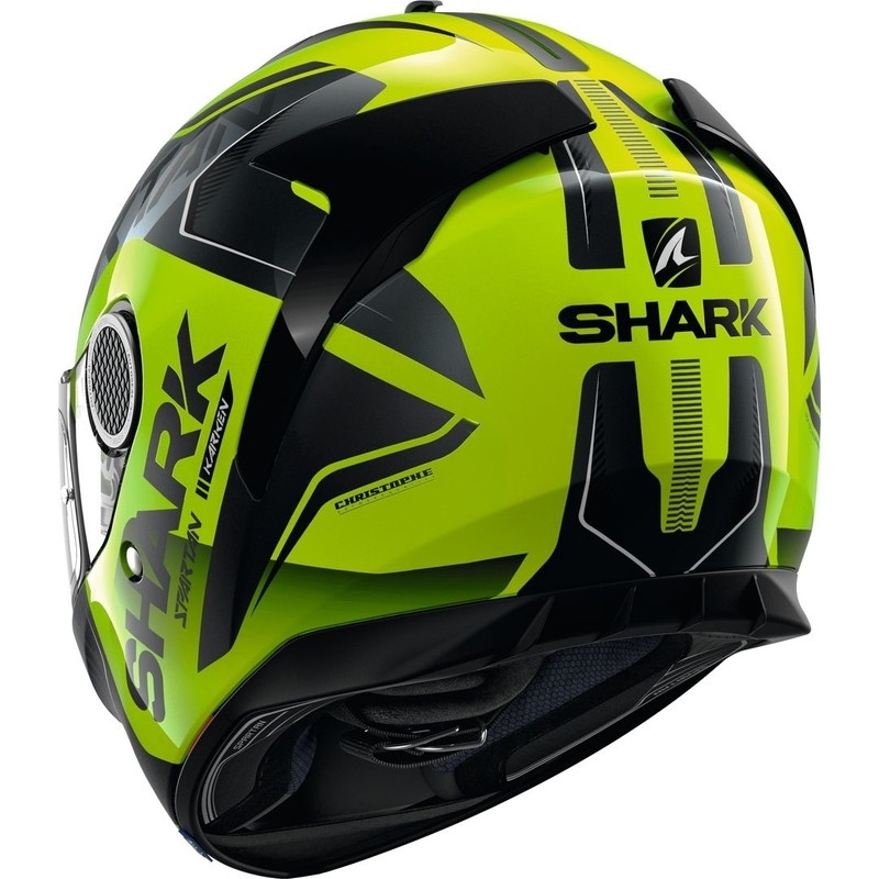 Integrální přilba SHARK SPARTAN Karken černo-fluo žlutá výprodej