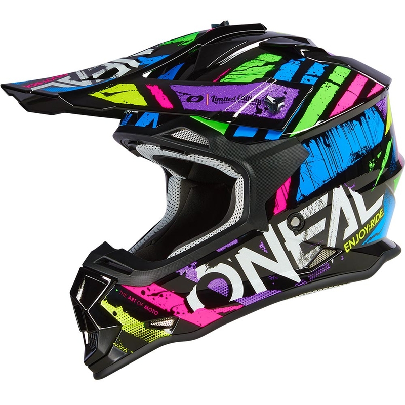 Motokrosová helma O´Neal 2SRS Glitch vícebarevná