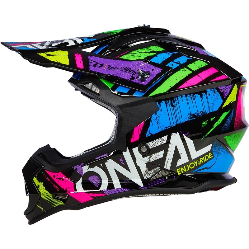 Motokrosová helma O´Neal 2SRS Glitch vícebarevná