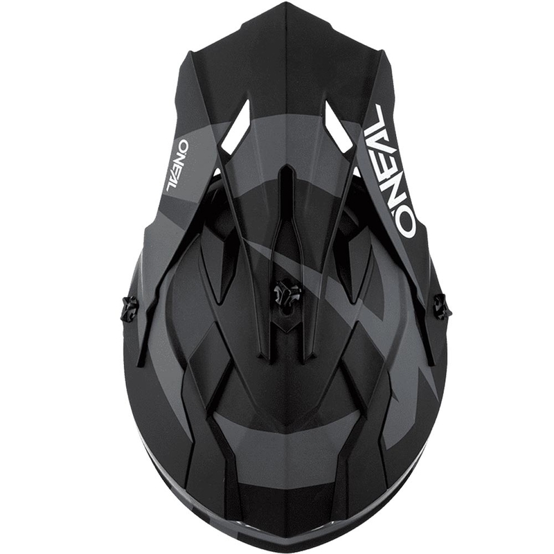 Motokrosová helma O´Neal 2SRS Slick černo-šedá