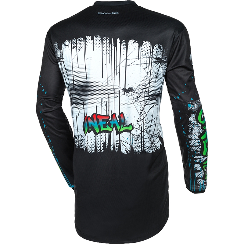 Motokrosový dres O'Neal Element Rancid černo-bílý