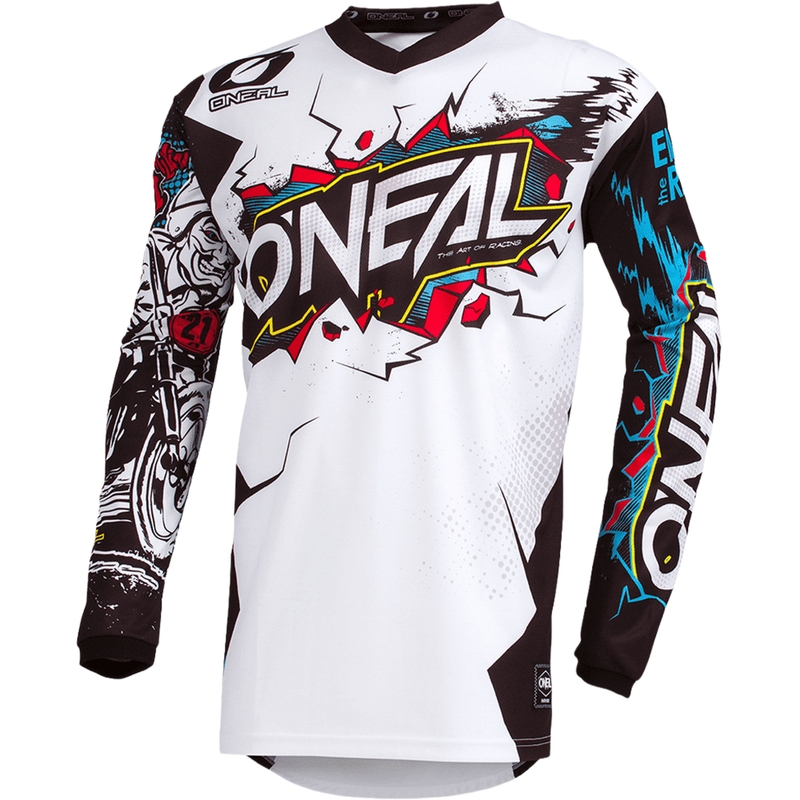 Motokrosový dres O'Neal Element Villain bílý