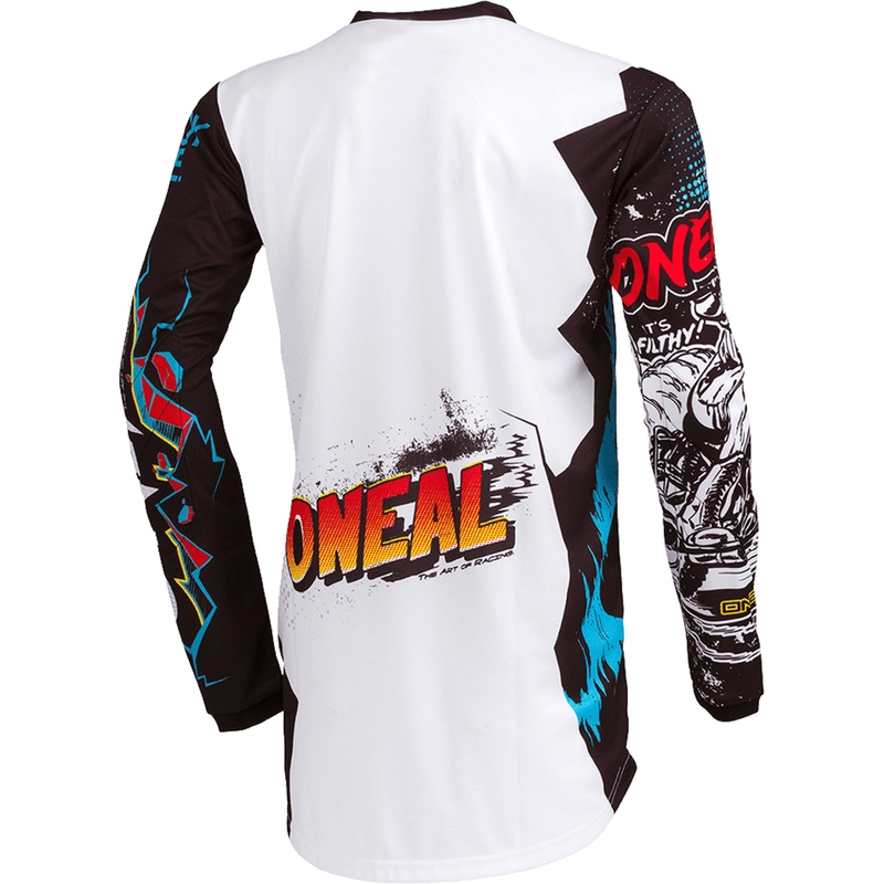 Motokrosový dres O'Neal Element Villain bílý