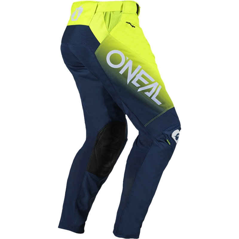 Motokrosové kalhoty O'Neal Mayhem Hexx modro-fluo žluté