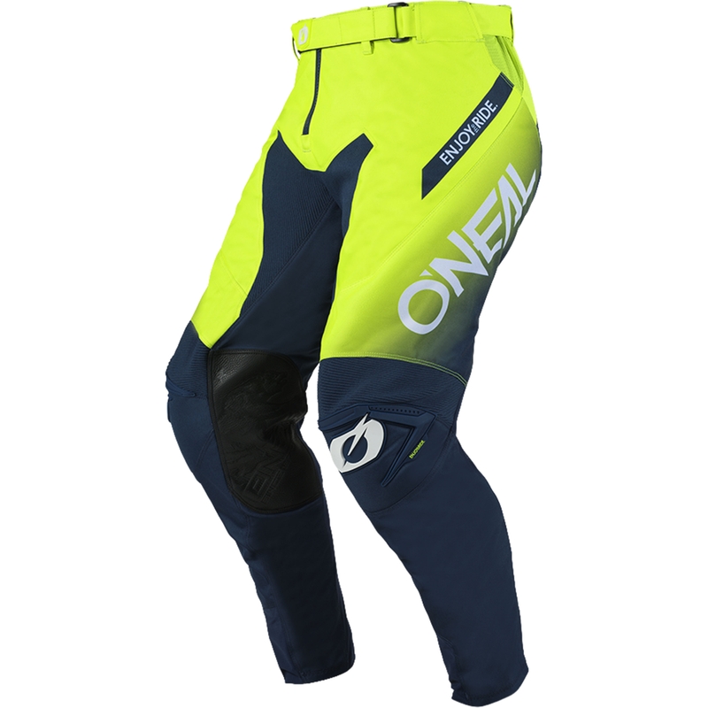 Motokrosové kalhoty O'Neal Mayhem Hexx modro-fluo žluté