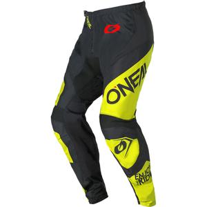 Motokrosové kalhoty O'Neal Element Racewear černo-fluo žluté