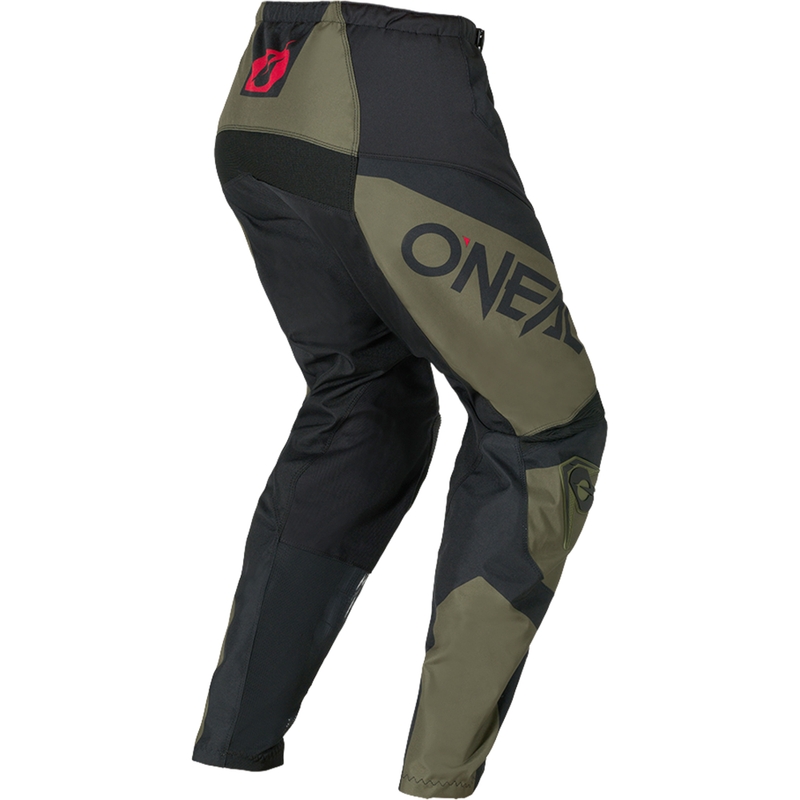 Motokrosové kalhoty O'Neal Element Racewear černo-olivové