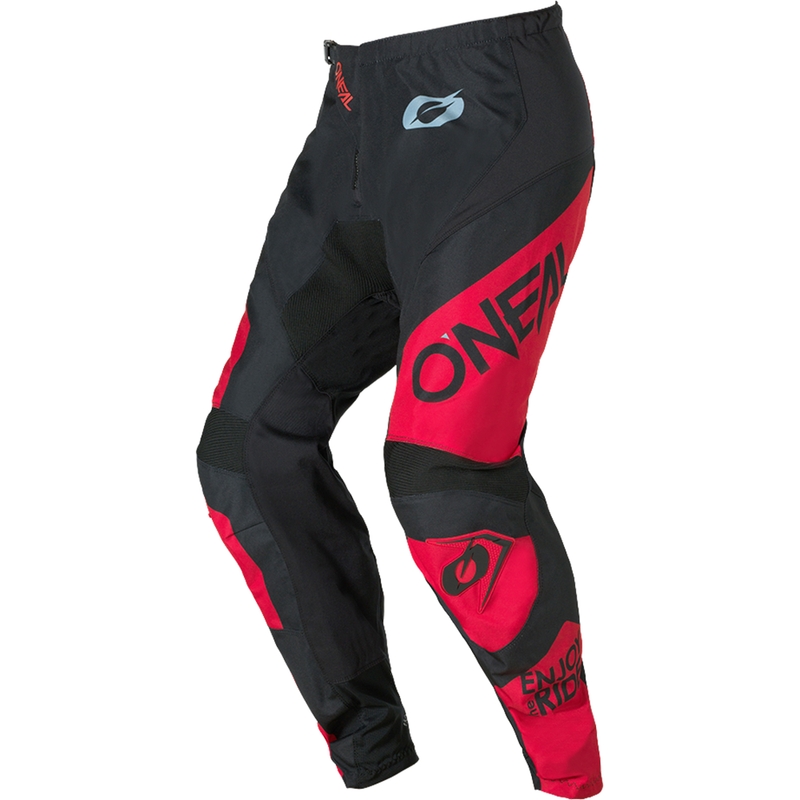 Motokrosové kalhoty O'Neal Element Racewear černo-červené