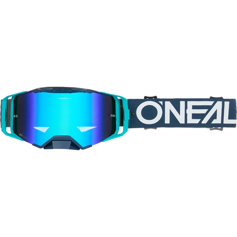 Motokrosové brýle O´Neal B-33 Hexa modré (iridiově modré plexi)