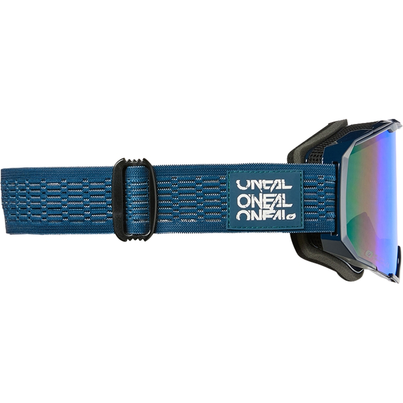 Motokrosové brýle O´Neal B-22 Static modré (iridiové modré plexi)