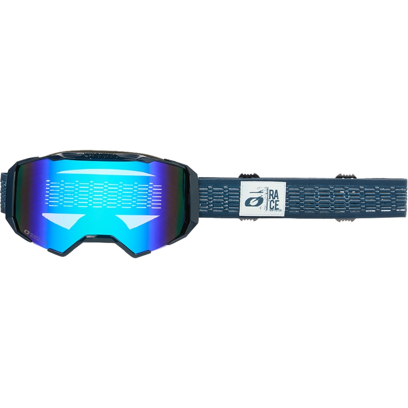 Motokrosové brýle O´Neal B-22 Static modré (iridiové modré plexi)