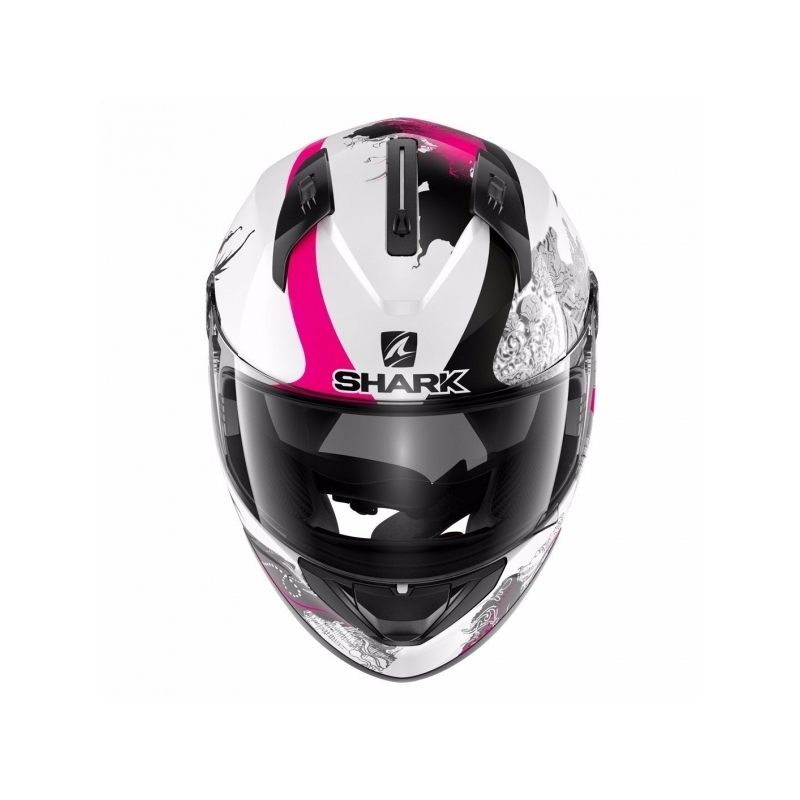 Integrální přilba SHARK RIDILL 1.2 Spring bílo-černo-růžová