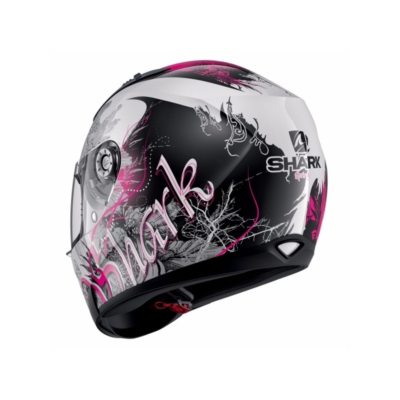Integrální přilba SHARK RIDILL 1.2 Spring bílo-černo-růžová