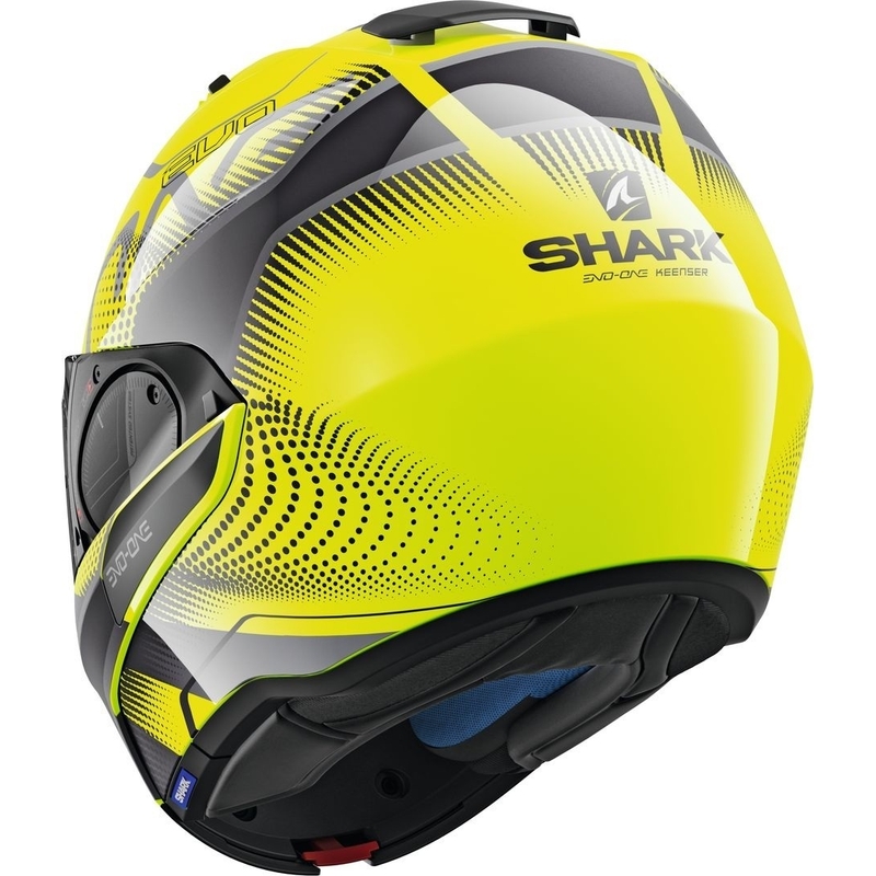Překlápěcí přilba SHARK EVO-ONE 2 Keenser žluto-černá výprodej