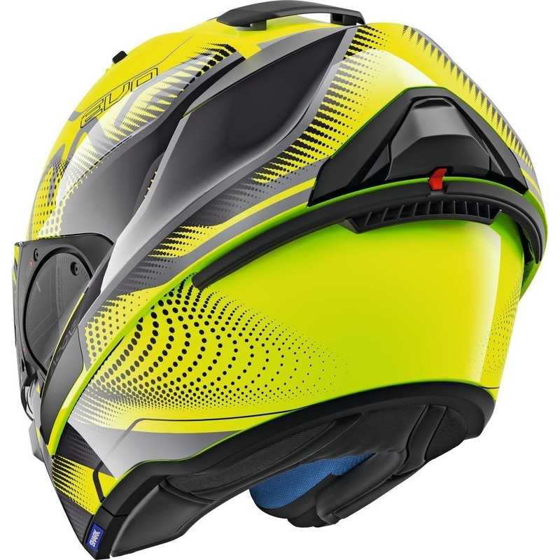 Překlápěcí přilba SHARK EVO-ONE 2 Keenser žluto-černá výprodej