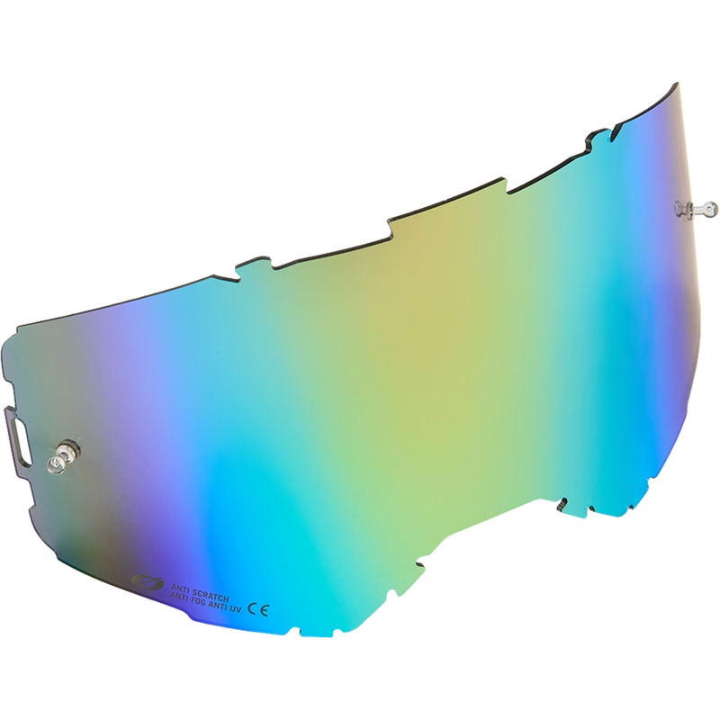 Plexi pro motokrosové brýle O´Neal B-22, B-33 zlaté iridiové
