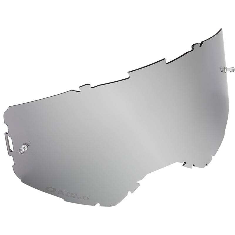 Plexi pro motokrosové brýle O´Neal B-22, B-33 zrcadlové stříbrné