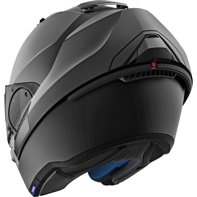 Překlápěcí přilba SHARK EVO-ONE 2 Blank Mat černá matná