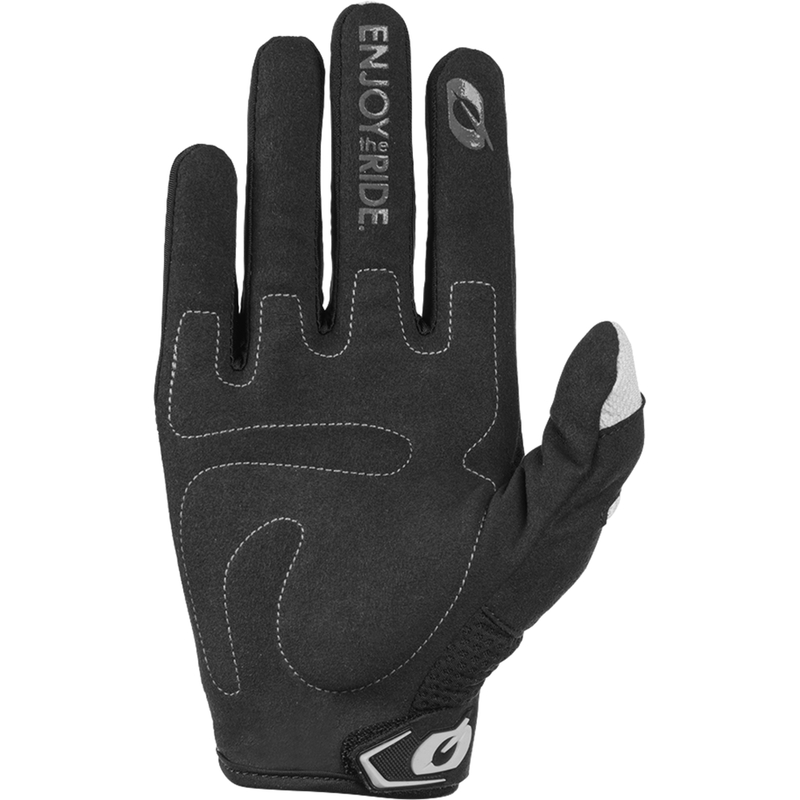 Motokrosové rukavice O´Neal Element Racewear černo-šedé